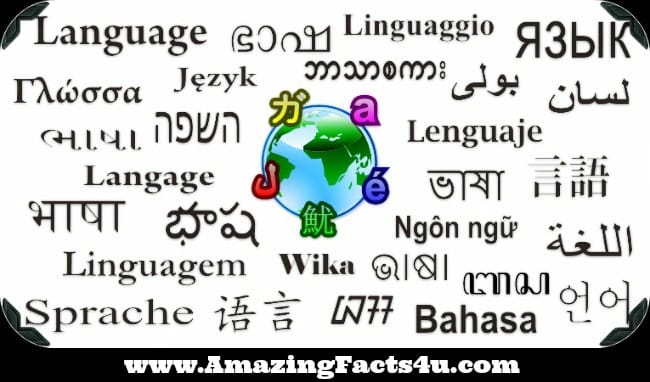 Language - Amazing Facts 4 u