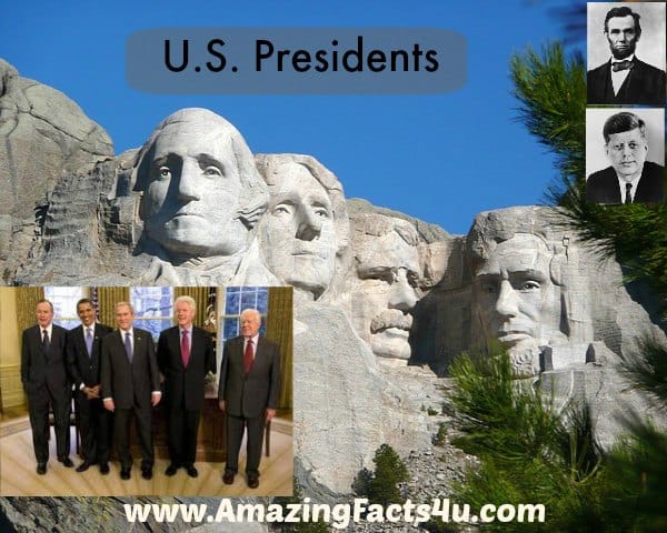 US Presidents - Amazing Facts 4 u