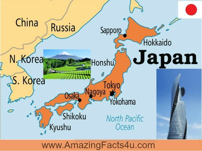 Japan (Part 1) - Amazing Facts 4 u
