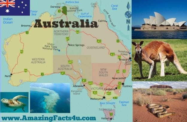 Australia - Amazing Facts 4 u