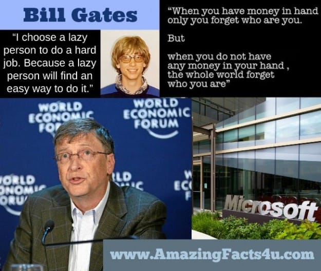 Bill Gates - Amazing Facts 4 u