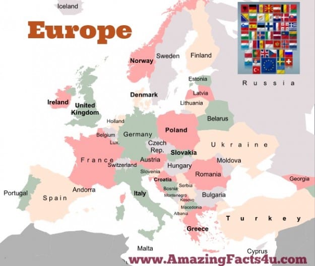 Europe - Amazing Facts 4 u