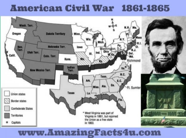 American Civil War - Amazing Facts 4 u