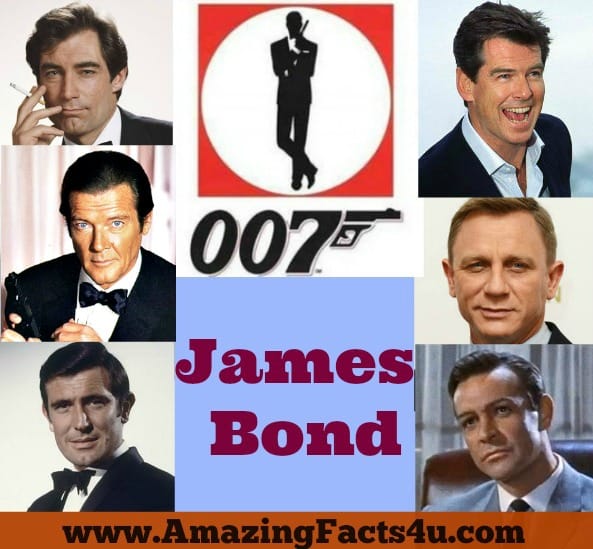 James Bond - Amazing Facts 4 u