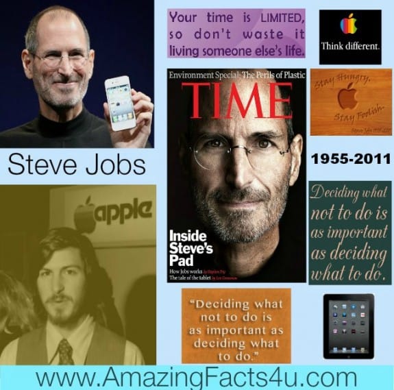 Steve Jobs - Amazing Facts 4 u