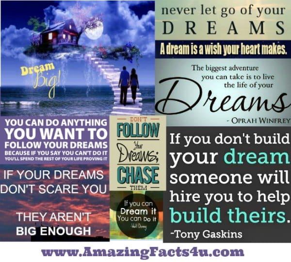 Dreams - Amazing Facts 4 u