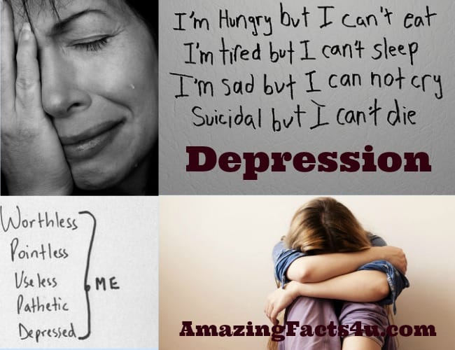 Depression Amazinhg facts