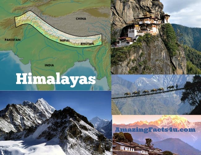 Himalayas Amazing Facts