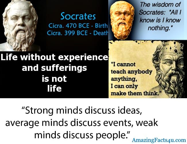 Socrates Amazing Facts