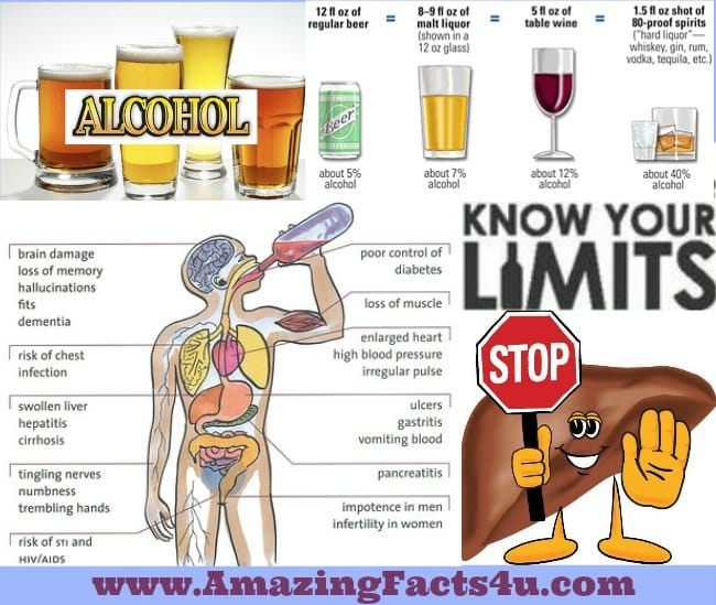 Alcohol Amazing Facts