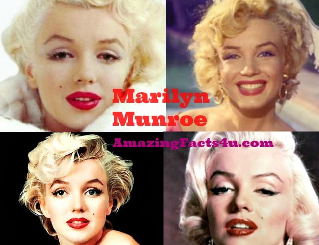 Marilyn Munroe Amazing Facts