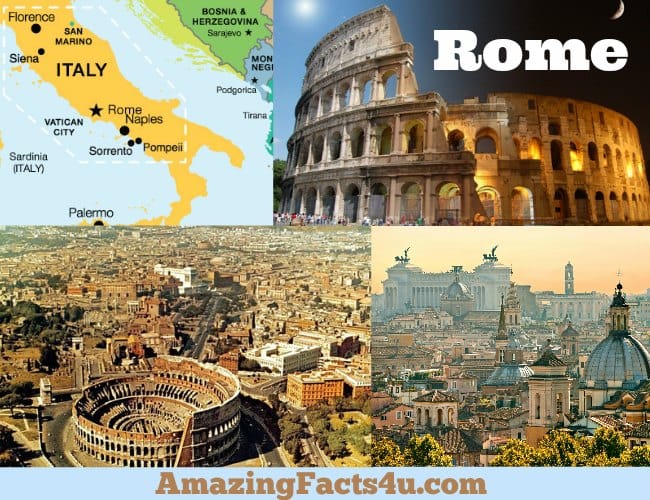 Rome Amazing Facts