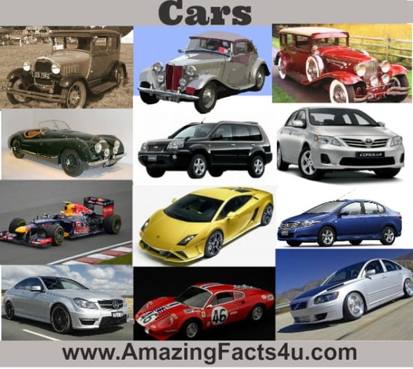 Cars - Amazing Facts 4 u
