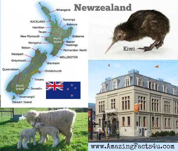 New Zealand - Amazing Facts 4 u