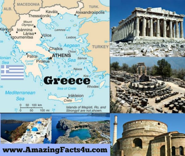 Greece - Amazing Facts 4 u