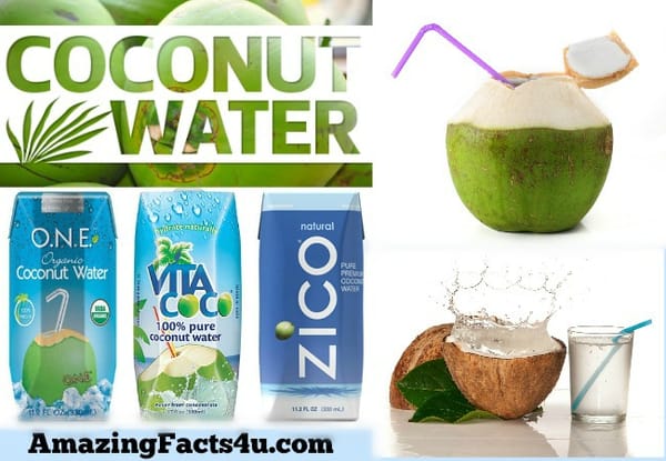 Coconut Water Amazing facts