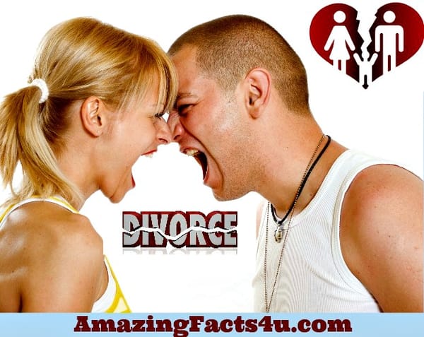 Divorce Amazing Facts