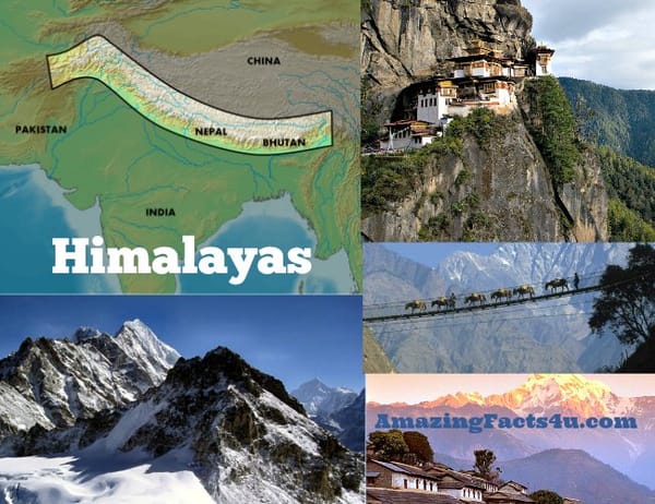Himalayas Amazing Facts