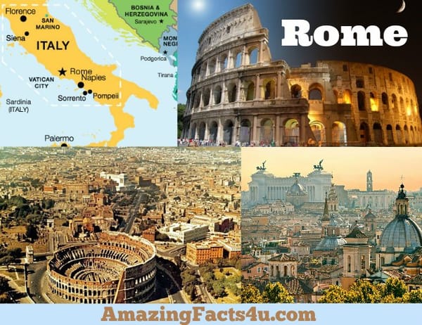 Rome Amazing Facts