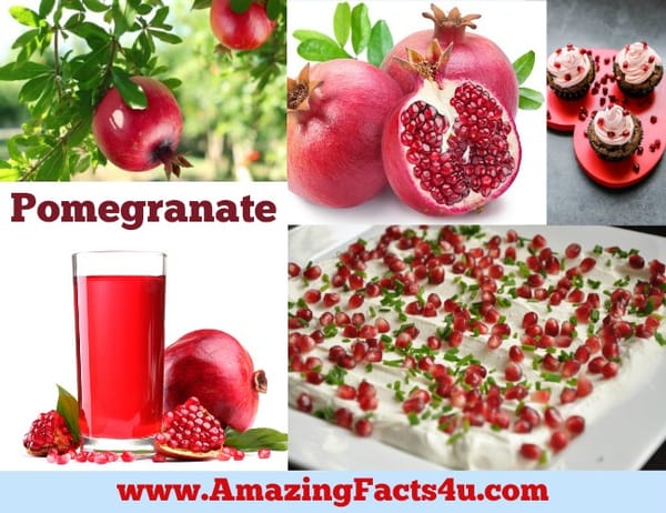 Amazing Facts Pomegranate