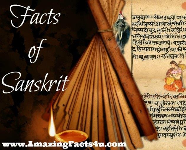 Sanskrit - Amazing Facts 4 u