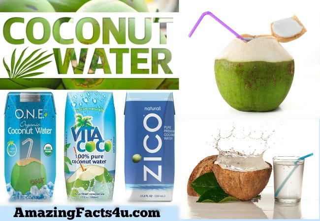 Coconut Water Amazing facts